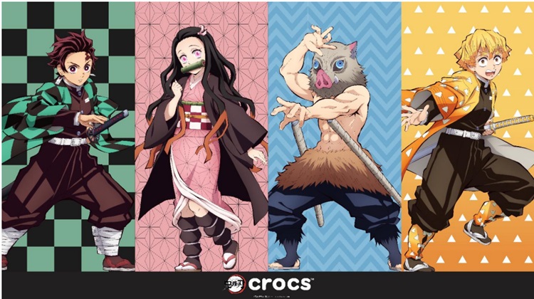 鬼滅の刃×Crocs™ コラボアイテムが日本初登場!炭治郎たちがモチーフの全4モデル