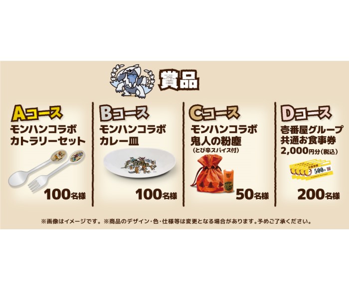 『モンスターハンターワイルズ』×ココイチコラボ！カトラリーセットやカレー皿が当たる！