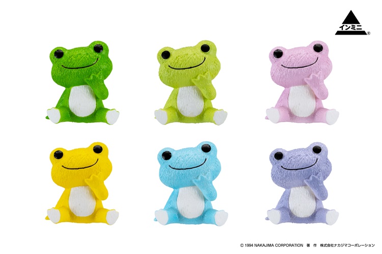 かえるのピクルス「インテリアミニフィギュア」が100円ショップ『Can★Do』で発売!