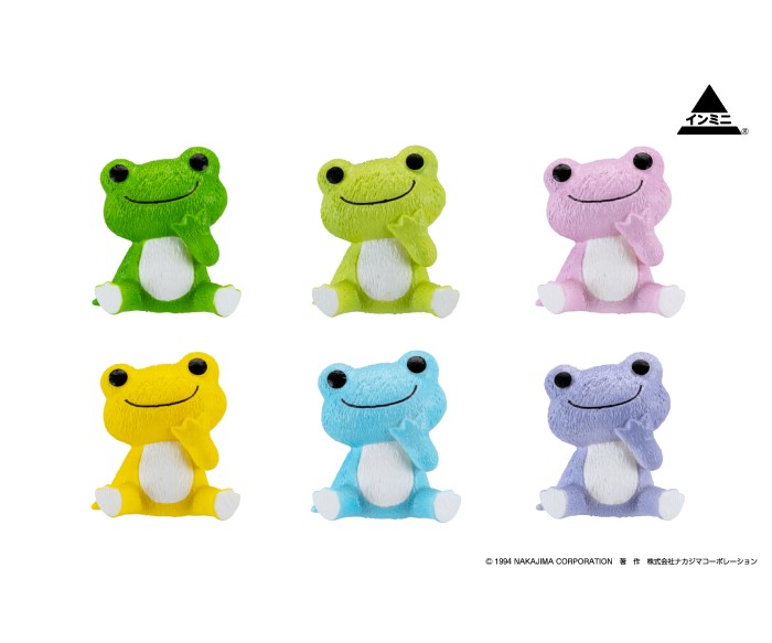 かえるのピクルス「インテリアミニフィギュア」が100円ショップ『Can★Do』で発売!