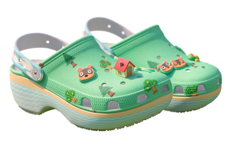 『どうぶつの森™』×「Crocs™」初コラボ!たぬきちやとたけけたちをゲーム感覚で飾り付けしよう!