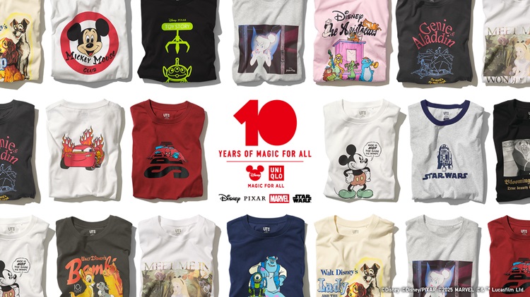 ユニクロ×ディズニー「MAGIC FOR ALL」10周年！ミッキーマウスのぬいぐるみやアーカイブコレクションが発売