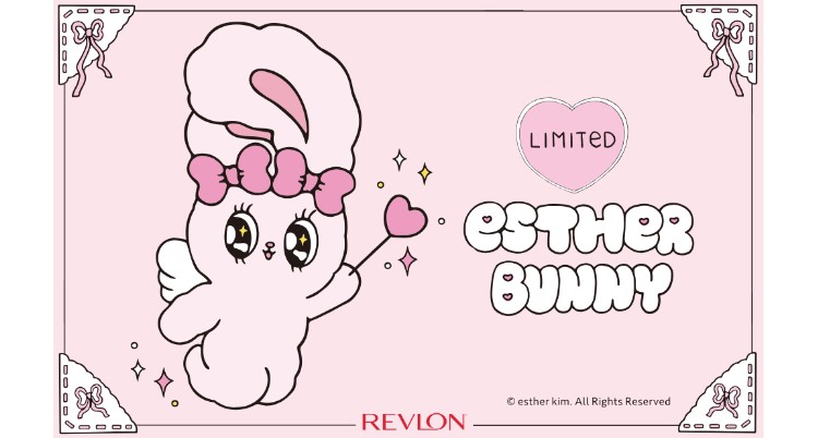 「エスターバニー」コラボパッケージの「レブロン キス シュガー スクラブ」数量限定で新発売！