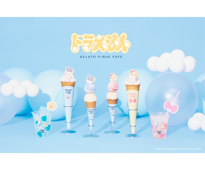 【ドラえもん meets GELATO PIQUE】ルームウェアコレクションやひんやりスイーツが登場！