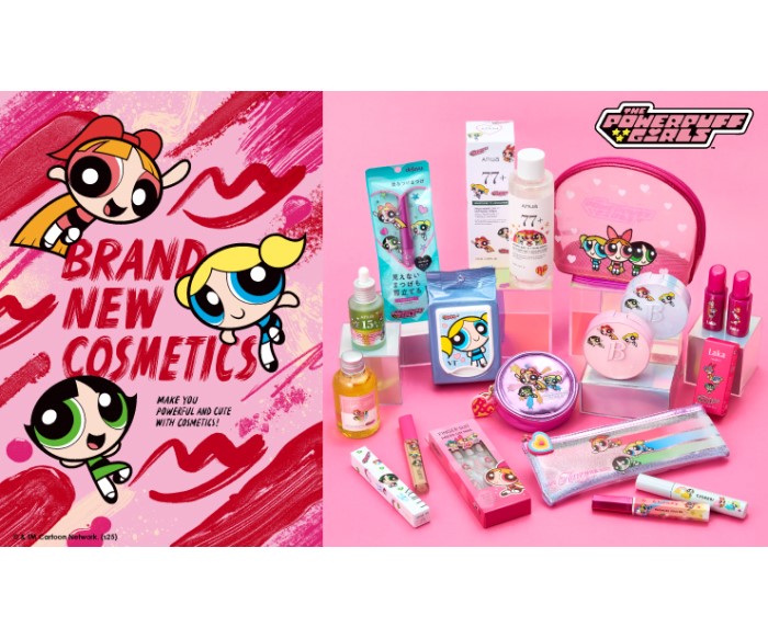 PLAZAの人気コスメが『パワーパフ ガールズ』デザインに!限定のスペシャルコスメが多数登場