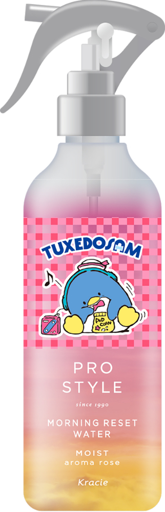 ＜モーニングリセットウォーター　アロマローズの香り＞<br>しっとりうるおう寝ぐせ直しウォーター<br>パサつき防止成分「ローズエッセンスEX」配合<br>アロマローズの香り（天然ローズ精油配合）