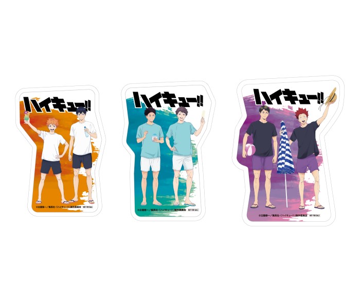ファミマ×ハイキュー!!コラボ開催!お買い物でクリアカードやステッカーがもらえる!