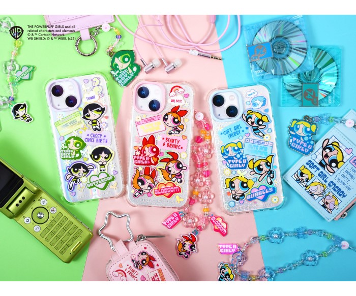 『パワーパフ ガールズ』×「SKINNYDIP LONDON」ギラギラ＆ポップなモバイルアクセサリーが登場！