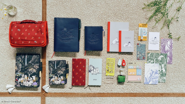 「ムーミン」手帳や文具全20アイテムが「ほぼ日手帳2026」から登場！