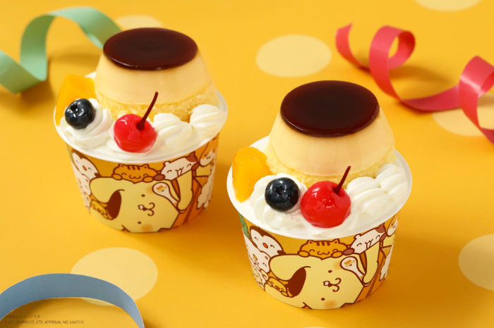 ポムポムプリンのだいすきア・ラ・モード<br>価格：880円（税込）