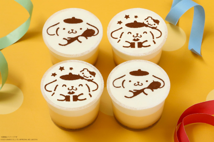 ポムポムプリンのミニプリン<br>価格：500円（税込）