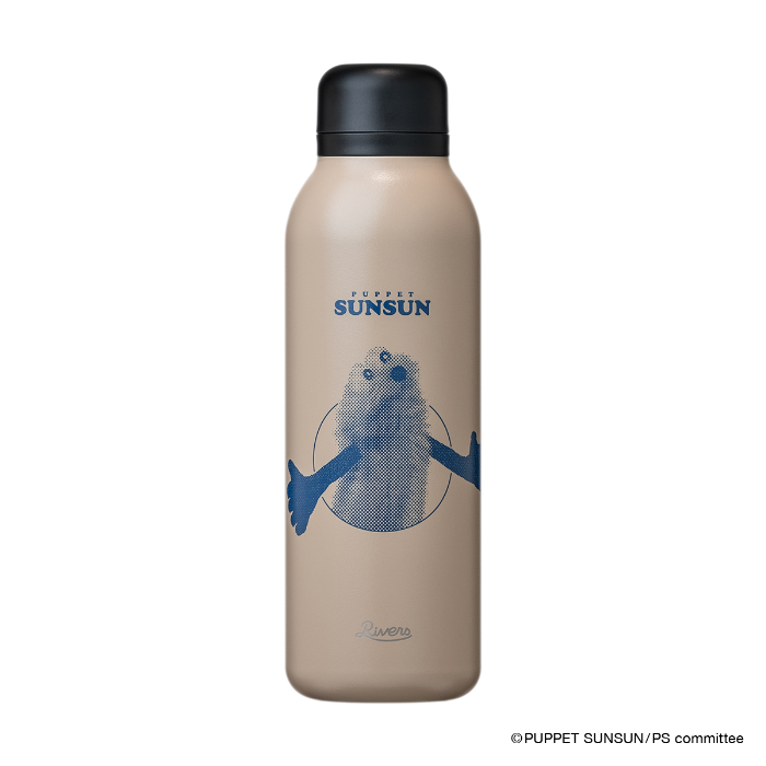 パペットスンスン バキュームフラスク ステム<br>容量：500ml<br>重量：約200g<br>価格：￥3,740（税込）<br>Aベージュ