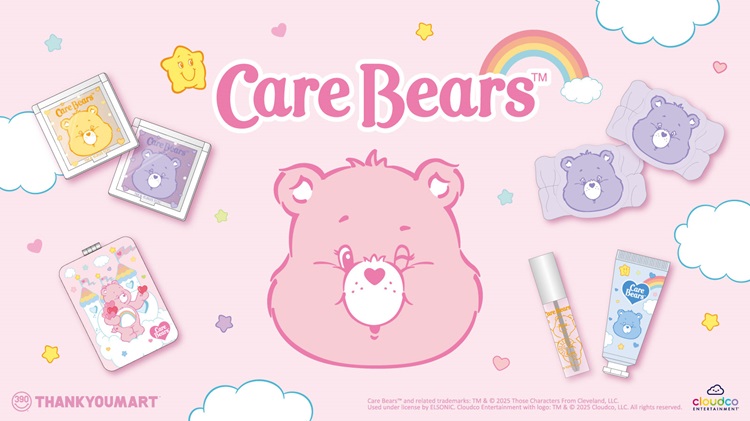 Care Bears™（ケアベア™）コラボの限定コスメがサンキューマートより新登場！