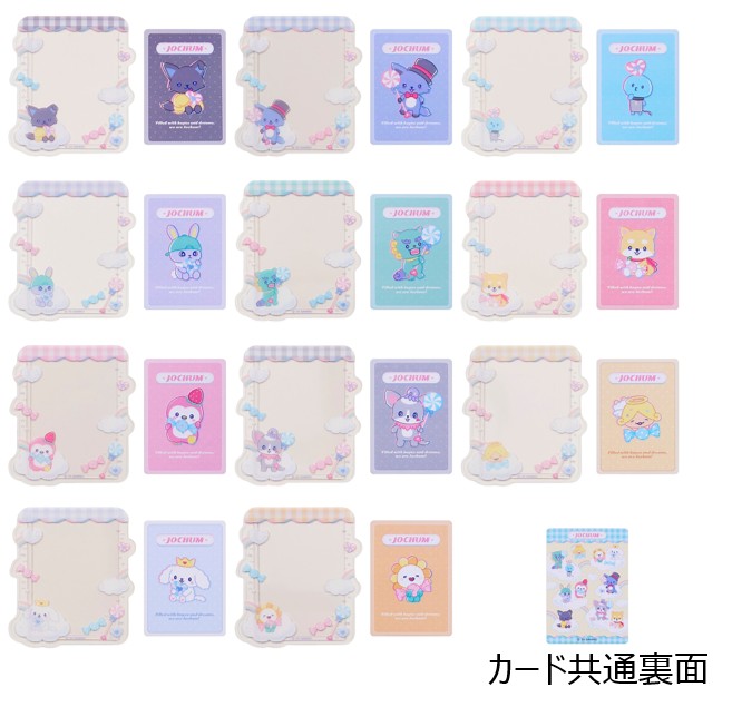 シークレット硬質カードケース&カード(1アイテム/全11種)　660円