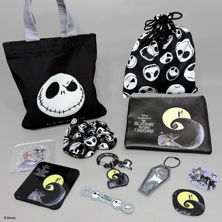 『ティム・バートン ナイトメアー・ビフォア・クリスマス』全26商品がキャンドゥに登場！