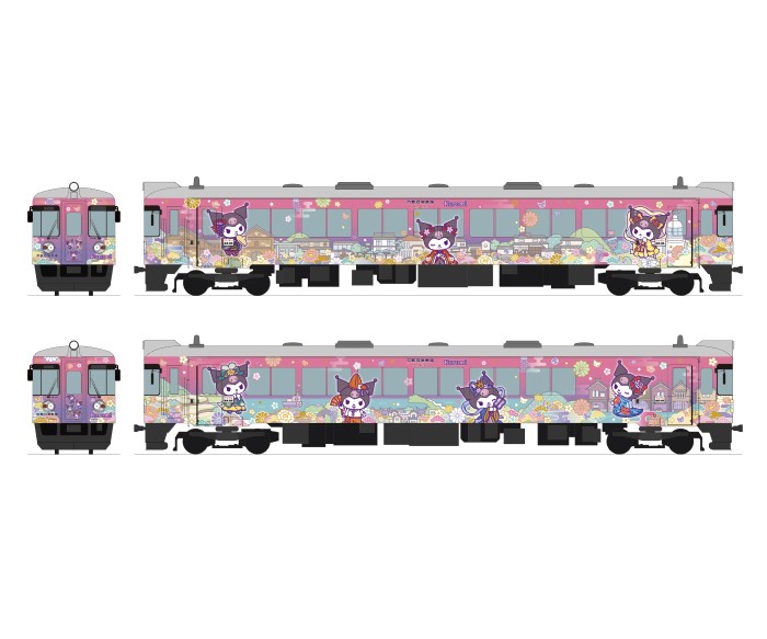 「クロミ」×「京都丹後鉄道」コラボ!ラッピング列車や特典付一日乗車券が登場