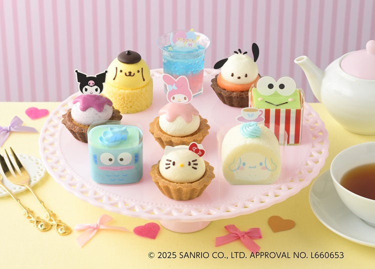 ハローキティが銀座コージーコーナーの店員に！？サンリオのキャラクターをイメージしたプチケーキが初登場！