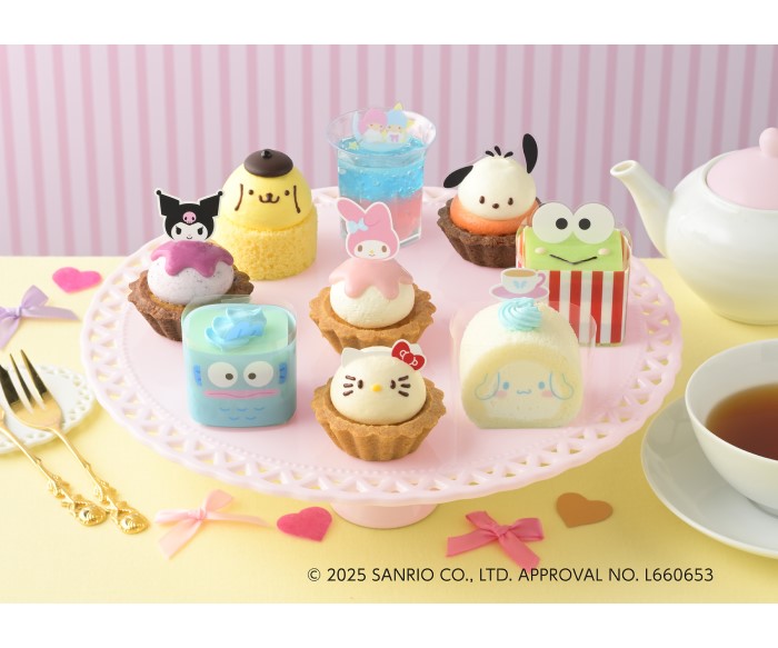 ハローキティが銀座コージーコーナーの店員に!?サンリオのキャラクターをイメージしたプチケーキが初登場!