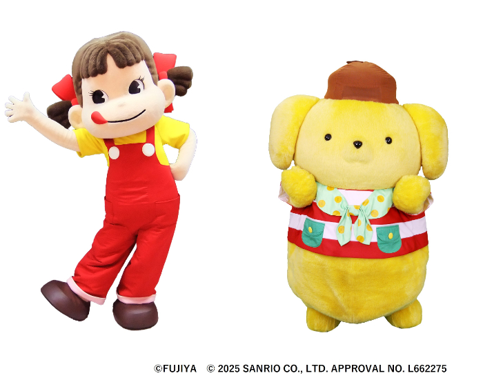 ペコちゃん＆ポムポムプリン グリーティングイベントを実施<br>※画像はイメージです