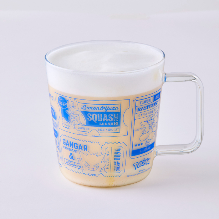 ポケモンオリジナル耐熱ガラスマグカップ／3,080円