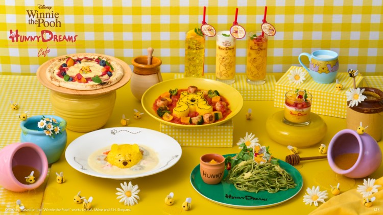 「くまのプーさん」OH MY CAFEが東京、大阪で期間限定オープン!