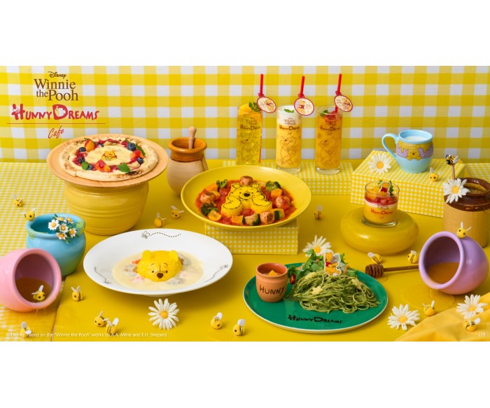 「くまのプーさん」OH MY CAFEが東京、大阪で期間限定オープン！