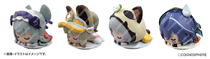 【前半：9月10日（水）～】<br>コラボ限定ミニフィギュア（全4種類）イメージ
