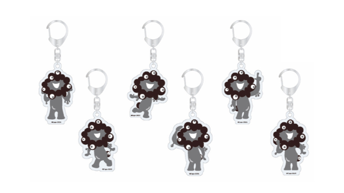 アクリルキーホルダー（ブラインド全6種／¥700＋税）