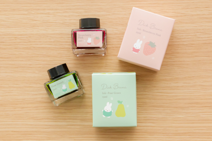ミッフィー インクボトル<br>内容：15ml<br>商品価格（消費税込み）：各1,980円（1本入）