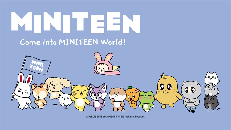 SEVENTEENキャラクター「MINITEEN（ミニティーン）」グッズがHMV&BOOKS onlineで発売！