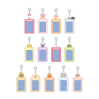 MINITEEN PHOTO CARD HOLDER（フォトカードホルダー）<br>本体: W74×H156mm / 中袋: W50×H81mm / ￥1,500