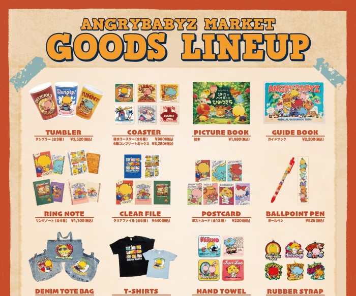 SNS発人気キャラ「AngryBabyz(アンベビ)」有隣堂ららぽーと海老名店でポップアップショップ開催！