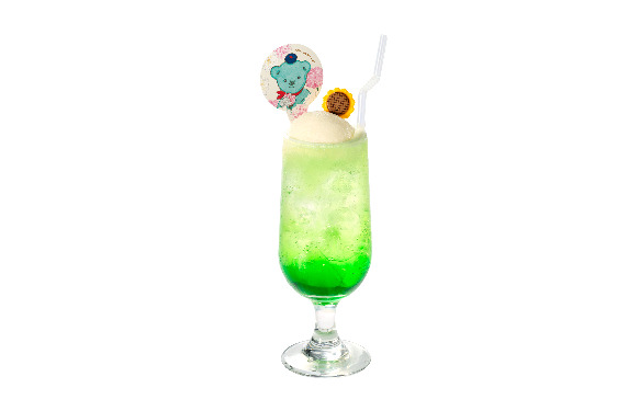 ひまわりクリームソーダ