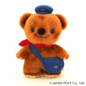 ぽすとーすとの立つぬいぐるみ