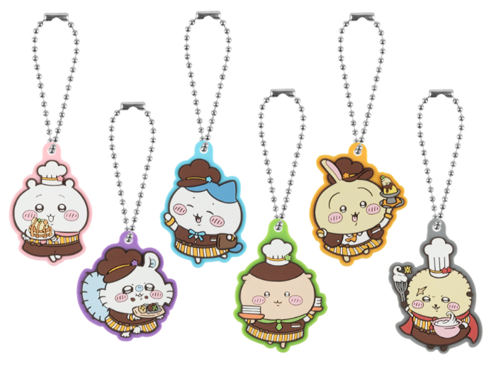 ココス限定！オリジナルラバーキーホルダー（ランダム全6種）<br>550円（税込605円）<br>サイズ:W3.9×H5.2cm以内<br>※購入はひとり6個までとなります。