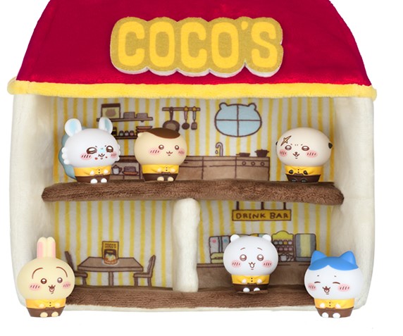 「ちいかわ」×「ココス」コラボ!巾着やソフビ人形付きのコラボメニューが登場!