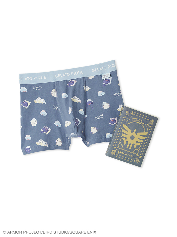 【ドラゴンクエスト】【メンズ】アソートモンスター柄ボクサーパンツ　￥3,960<br>カラー：ネイビー<br>サイズ：M／L