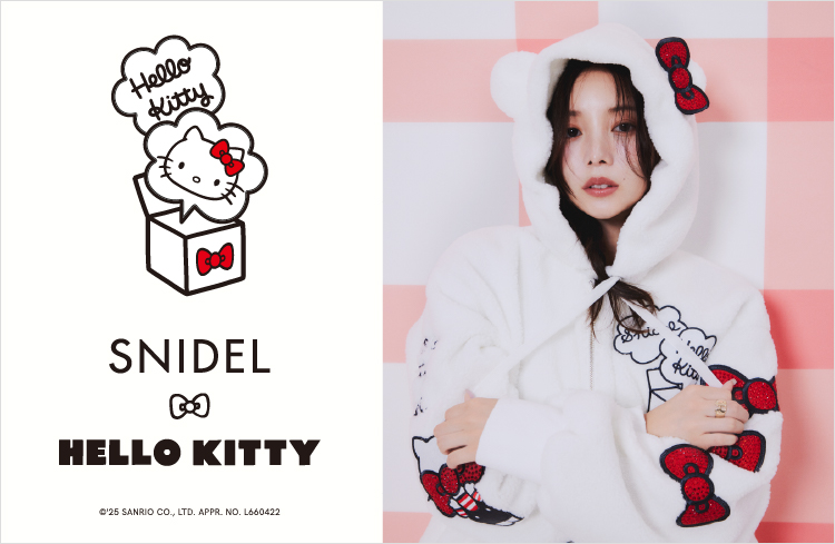 ハローキティ×「SNIDEL」コラボアイテム11型が登場！