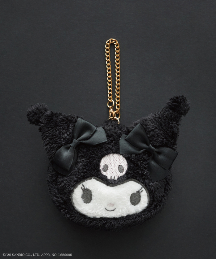 KUROMI　フェイスポーチチャーム<br>価格：￥5,200