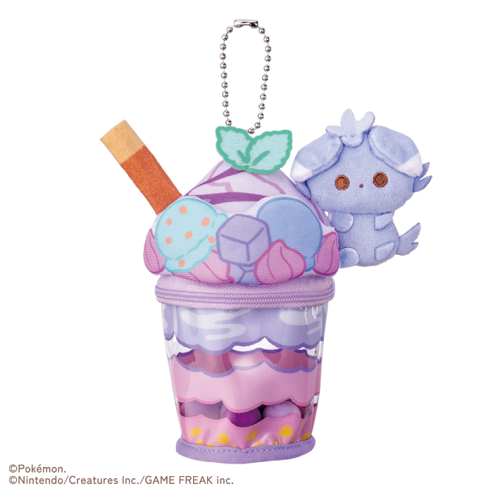 ポケピース ニャスパーのブルーベリーパフェぬいぐるみチャーム　￥2,970（税込み）