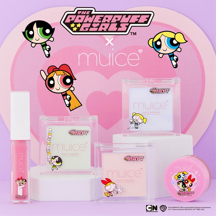 「パワーパフ ガールズ」×かわにしみきプロデュース「muice」初コラボコスメが登場！