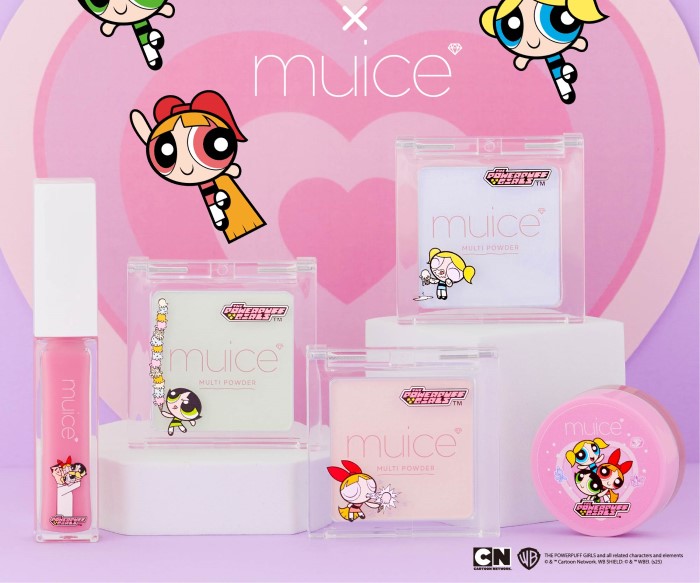 「パワーパフ ガールズ」×かわにしみきプロデュース「muice」初コラボコスメが登場!