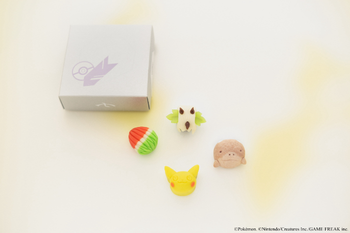 ポケモン上生菓子（4個入り）<br>価格：2,916円（税込）