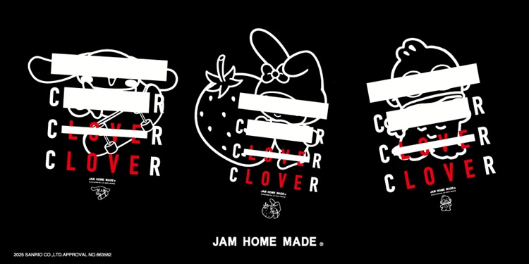 サンリオ×「JAM HOME MADE」コレクション新作はシナモロール・マイメロディ・ハンギョドンが登場！