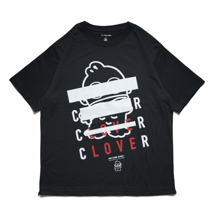 HANGYODON (ハンギョドン)× JAM HOME MADE CLOVER Tシャツ<br>【サイズ】S,M,L,XL<br>【カラー】ホワイト、ブラック<br>【素材】コットン、ポリエステル<br>【価格】8,800 円(税込)