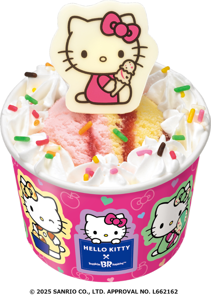ハローキティ シングルサンデー<br>価格：560円