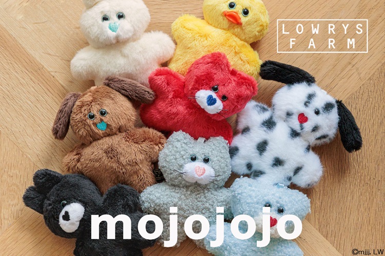 「mojojojo」×「LOWRYS FARM」ゆるくてかわいいコラボアイテムが登場！