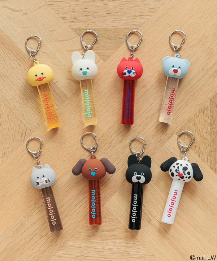 mojojojo/リップキャップキーチャーム<br>価格：1,690円（税込）