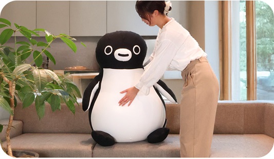 Suicaのペンギン Yogibo Hugger 使用例
