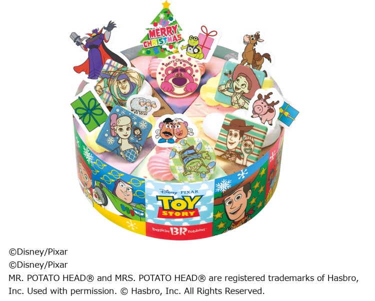 サーティワンのクリスマスに今年は「ポケモン」「トイ・ストーリー」「ハローキティ」「すみっコぐらし」が登場！